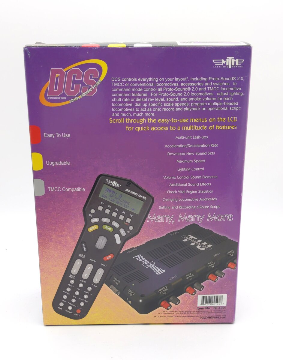 MTH 50-1003 DCS Track Interface Unit (Revision L Unit w/USB Interface) EX/Box