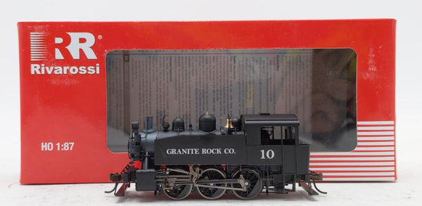 Rivarossi HR2523 HO Granite Rock Co. Class S-100 0-6-0 Steam