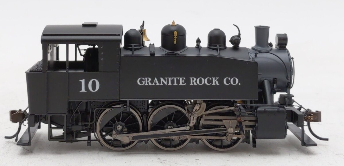 Rivarossi HR2523 HO Granite Rock Co. Class S-100 0-6-0 Steam Locomotive