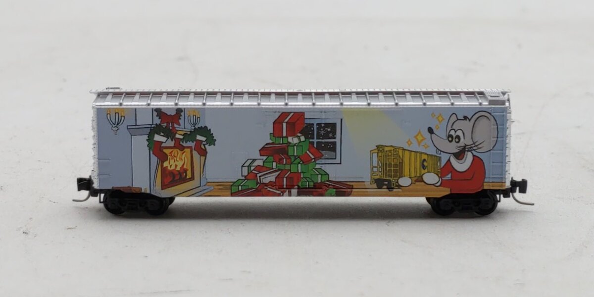 Micro-Trains 50700710 Z 2021 Micro-Mouse Christmas PS-2 2-Bay Covered Hopper