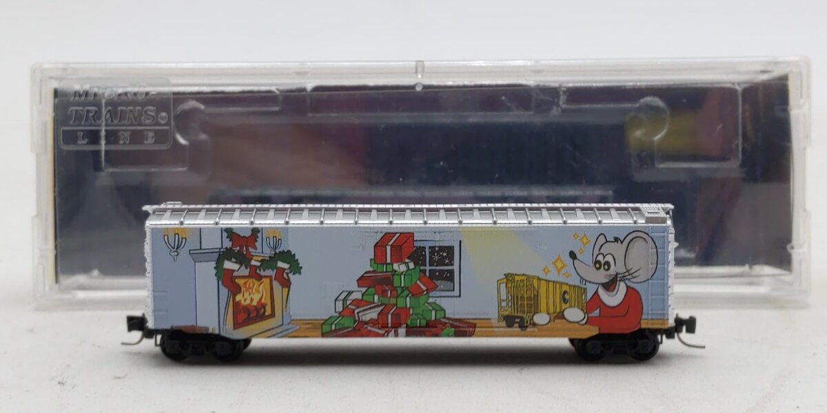 Micro-Trains 50700710 Z 2021 Micro-Mouse Christmas PS-2 2-Bay Covered Hopper
