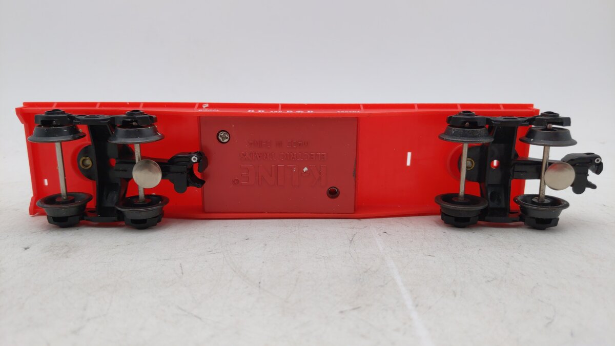 K-Line K-665602 O Gauge Ringling Bros. Flatcar w/ King Tusk Trailer LN/Box