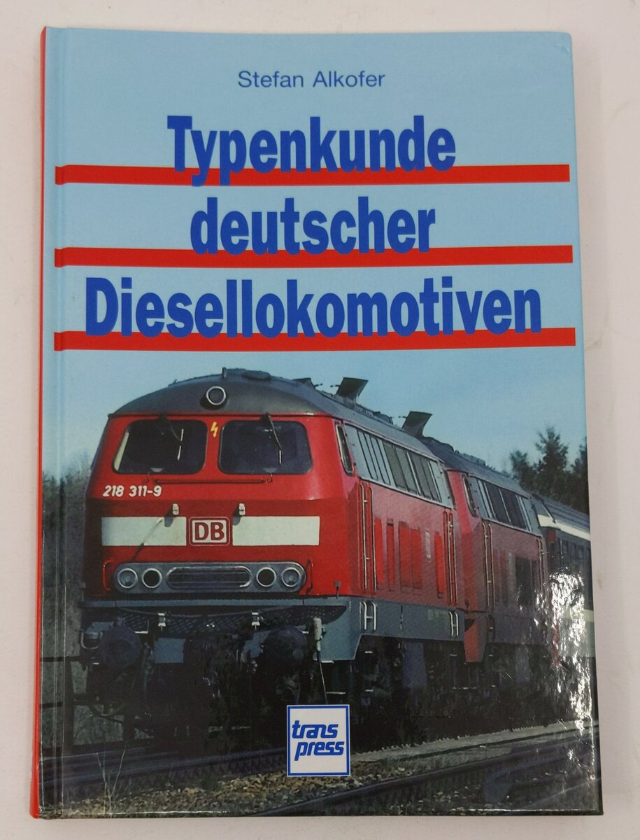 Typenkunde deutscher Diesellokomotiven Hardcover Book By Stefan Alkofer EX