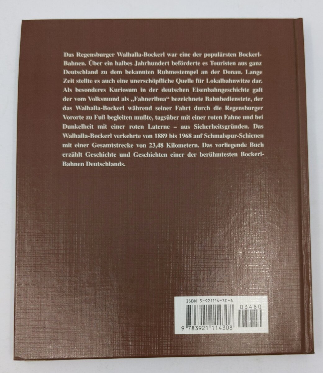 Das Walhalla-Bockerl Hardcover Book By Josef Dollhofer LN