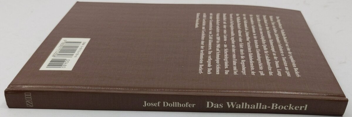 Das Walhalla-Bockerl Hardcover Book By Josef Dollhofer LN