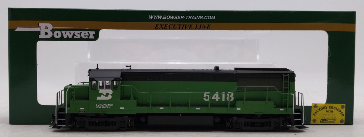 Bowser 23843 HO Burlington Northern GE U25B Standard DC Executive Line #5418