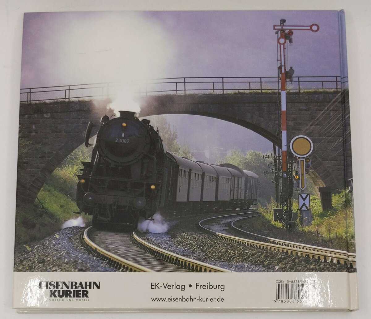 Meine schönsten Eisenbahnbilder Hardcover Book By Karl Gerhard Baur EX