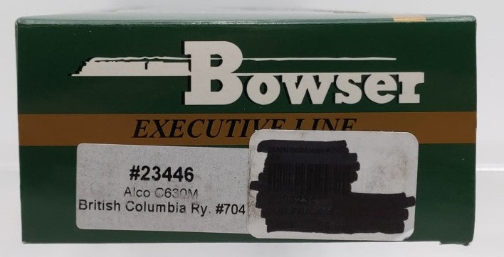 Bowser 23446 HO British Columbia Alco C630M Locomotive #704 LN/Box