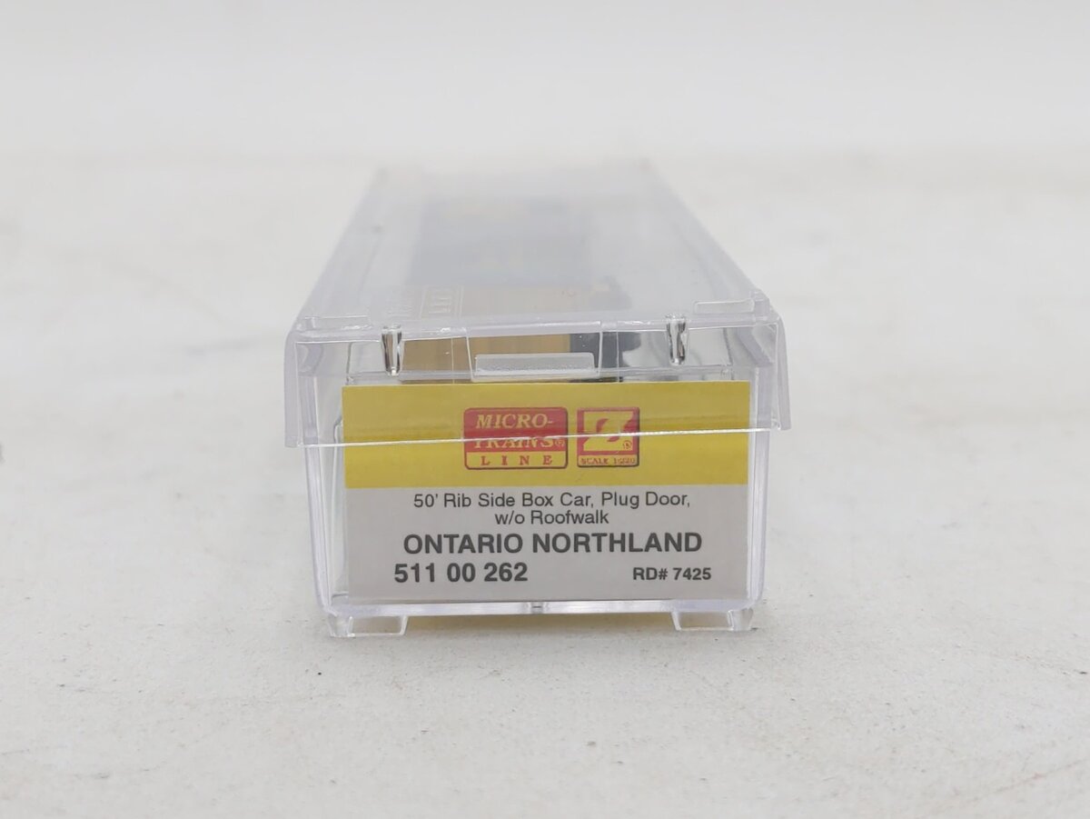 Micro-Trains 51100262 Z Ontario Northland 50' Boxcar #7425