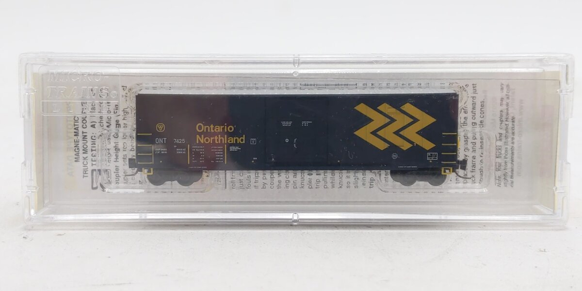 Micro-Trains 51100262 Z Ontario Northland 50' Boxcar #7425