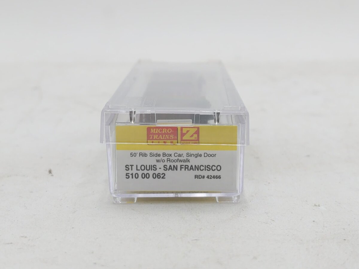 Micro-Trains 51000062 Z Frisco 50' Rib Side Boxcar #42466