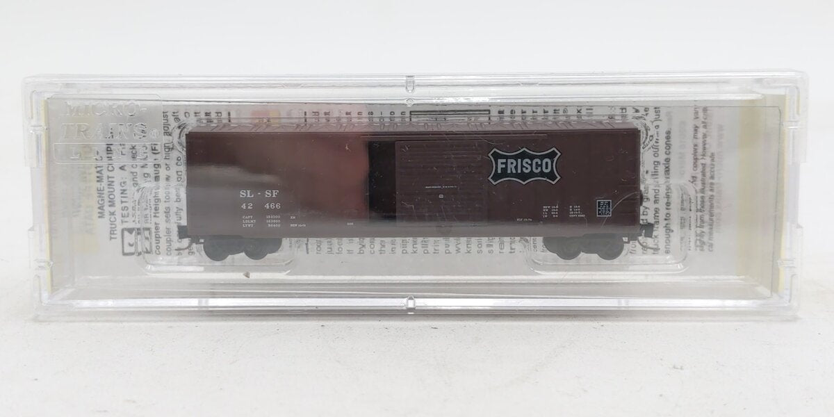 Micro-Trains 51000062 Z Frisco 50' Rib Side Boxcar #42466