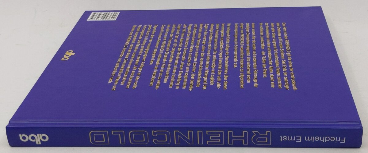 Rheingold: Luxuszug durch sechs Jahrzehnte Hardcover Book By Friedhelm Ernst LN