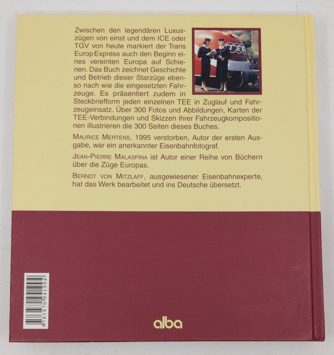 TEE Die Geschichte des Trans-Europ-Express Hardcover Book LN