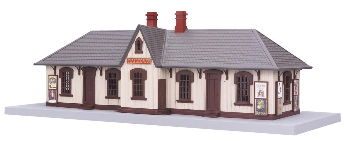 MTH 30-90455 O Gauge RailTown Country Passenger Station