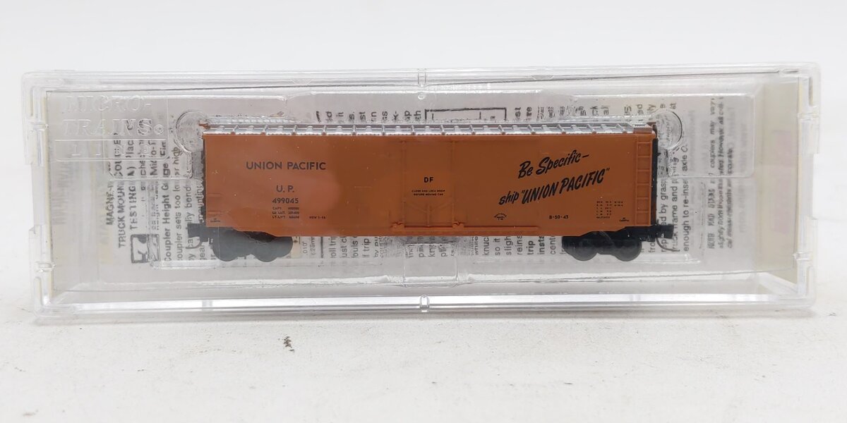 Micro-Trains 50700631 Z Union Pacific 50' Standard Boxcar #499045