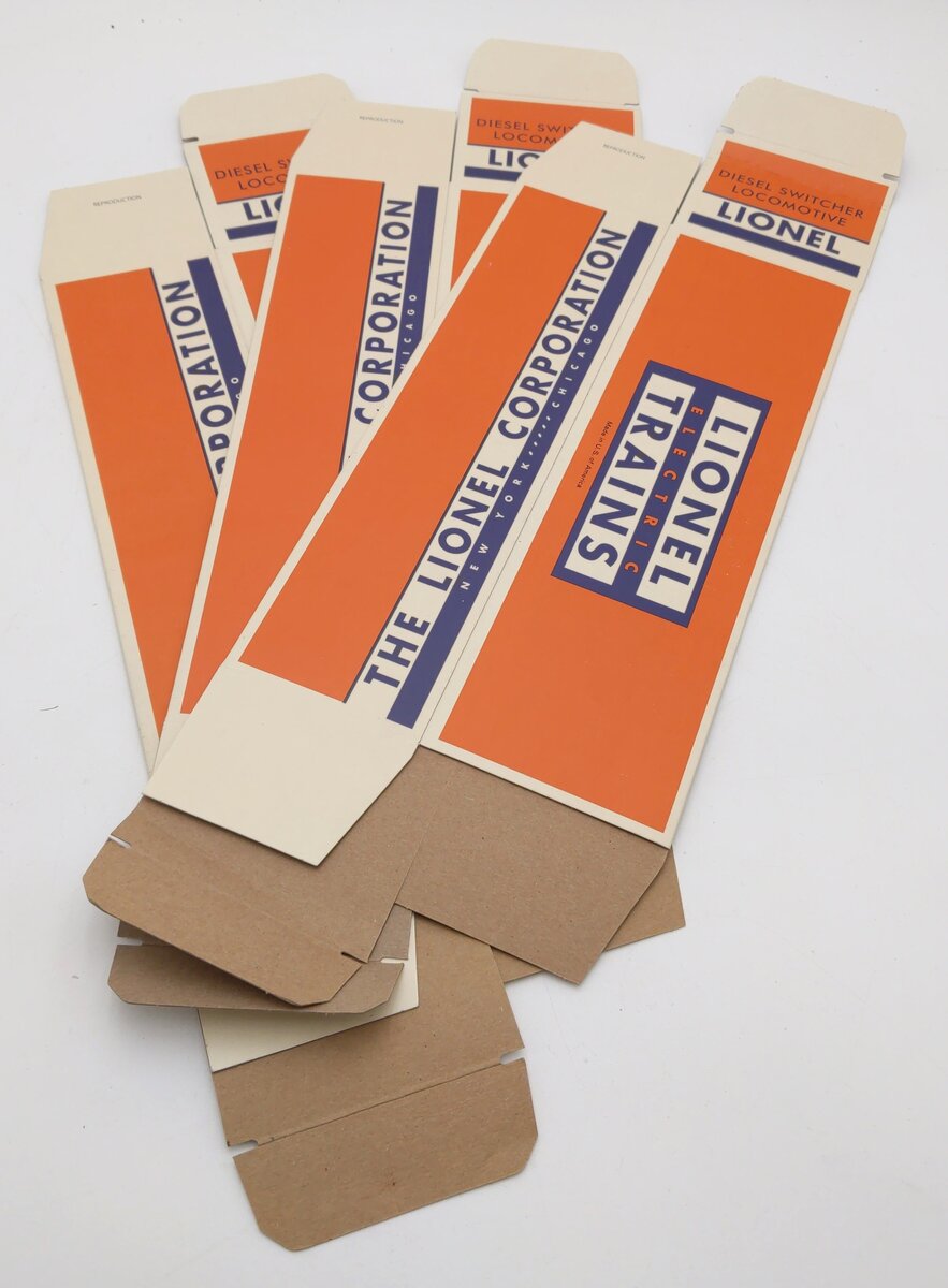 Lionel O Gauge Assorted Reproduction Boxes [5] EX