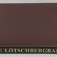 Die Geschichte der Lötschbergbahn Hardcover Book By Patrick Belloncle EX