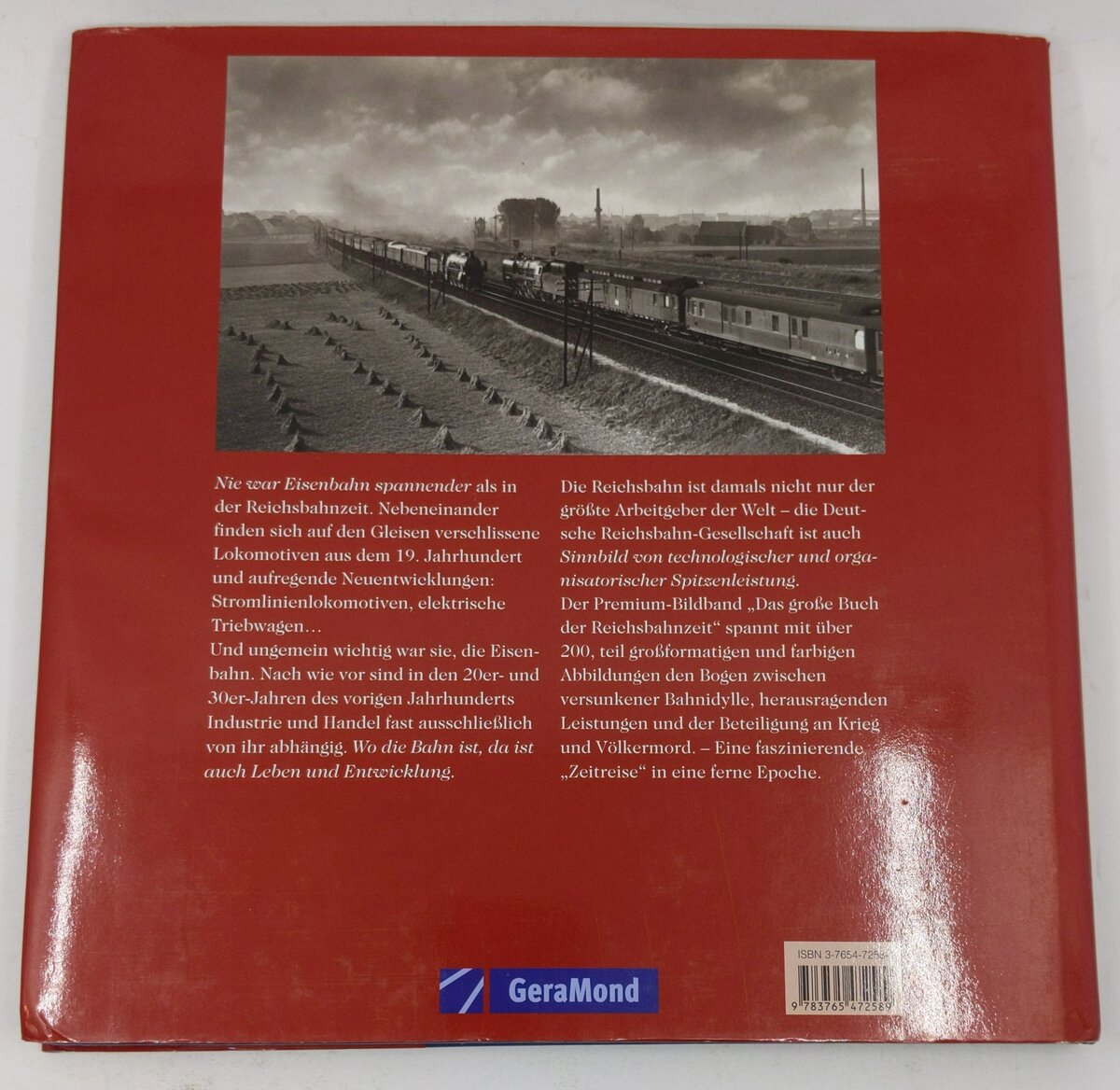 Das große Buch der Reichsbahnzeit Hardcover Book By Andreas Knipping EX