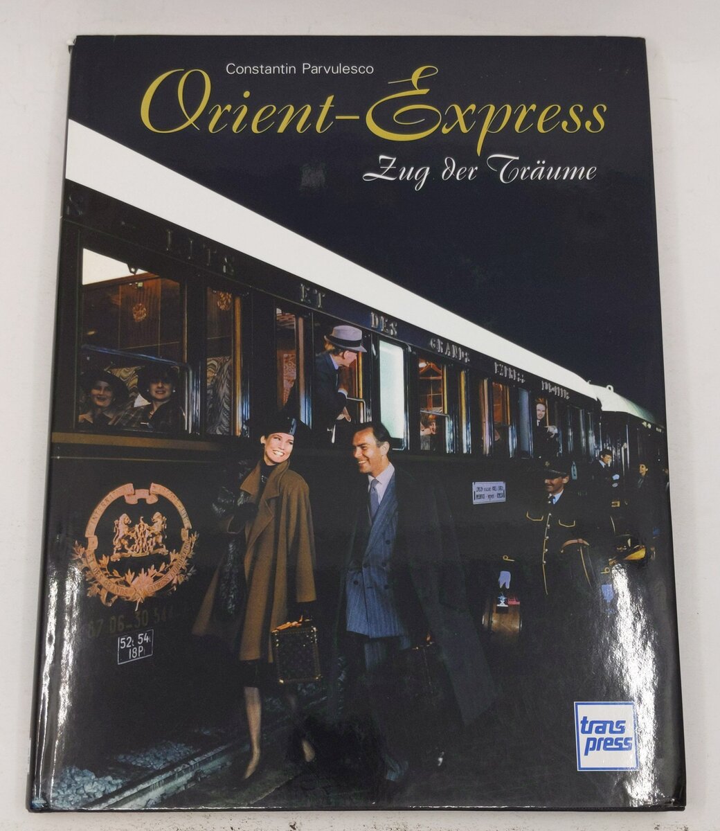 Orient-Express Hardcover Book By Constantin Parvulesco EX