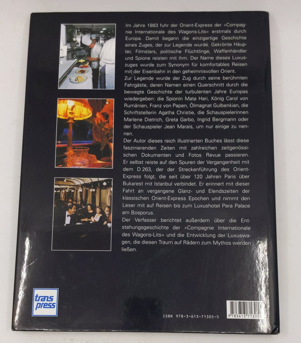 Orient-Express Hardcover Book By Constantin Parvulesco EX
