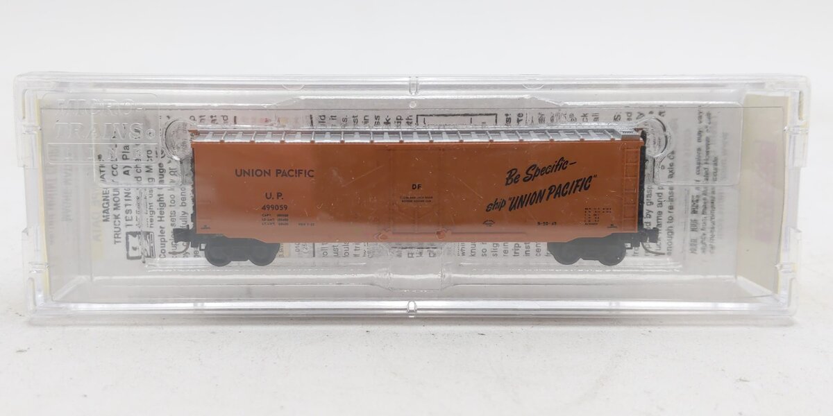 Micro-Trains 50700632 Z Union Pacific 50' Standard Boxcar #499059
