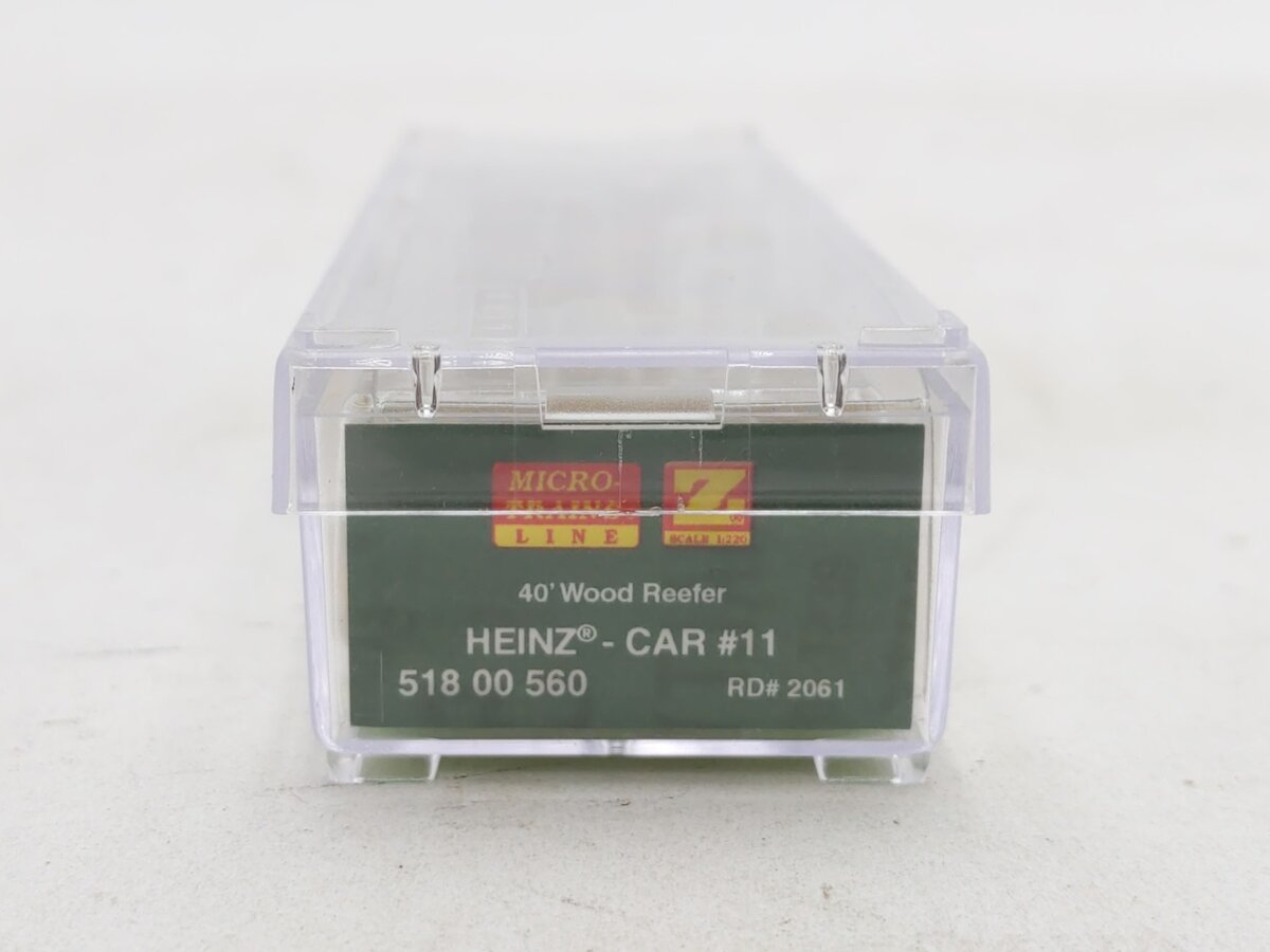 Micro-Trains 51800560 Z Heinz Series #11 40' Wood Sheathed Ice Reefer #2061