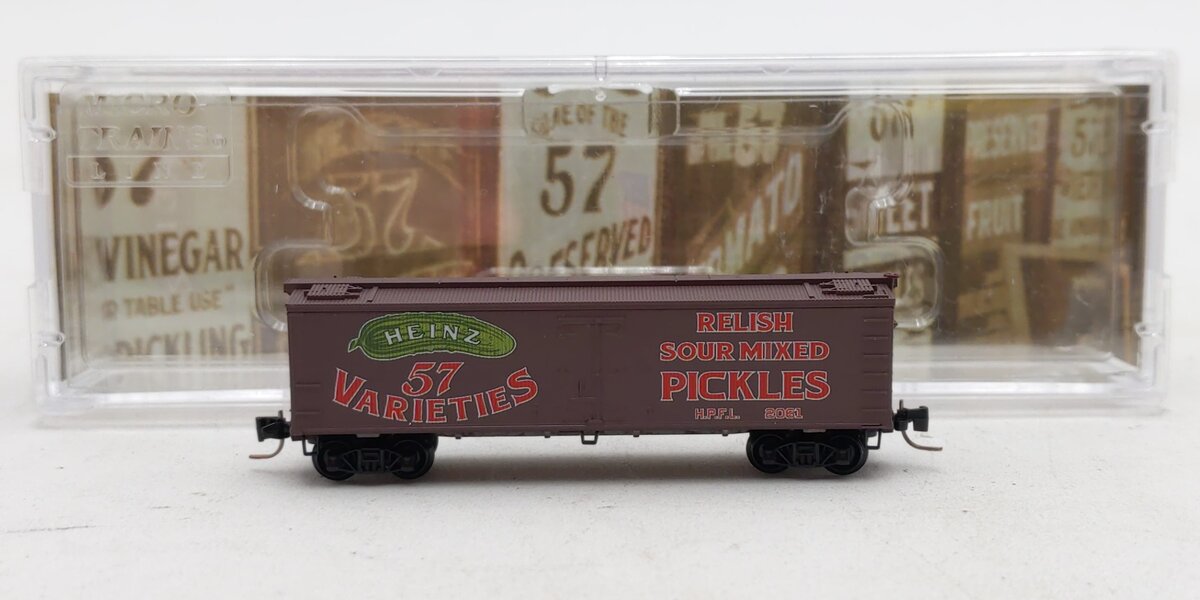 Micro-Trains 51800560 Z Heinz Series #11 40' Wood Sheathed Ice Reefer #2061