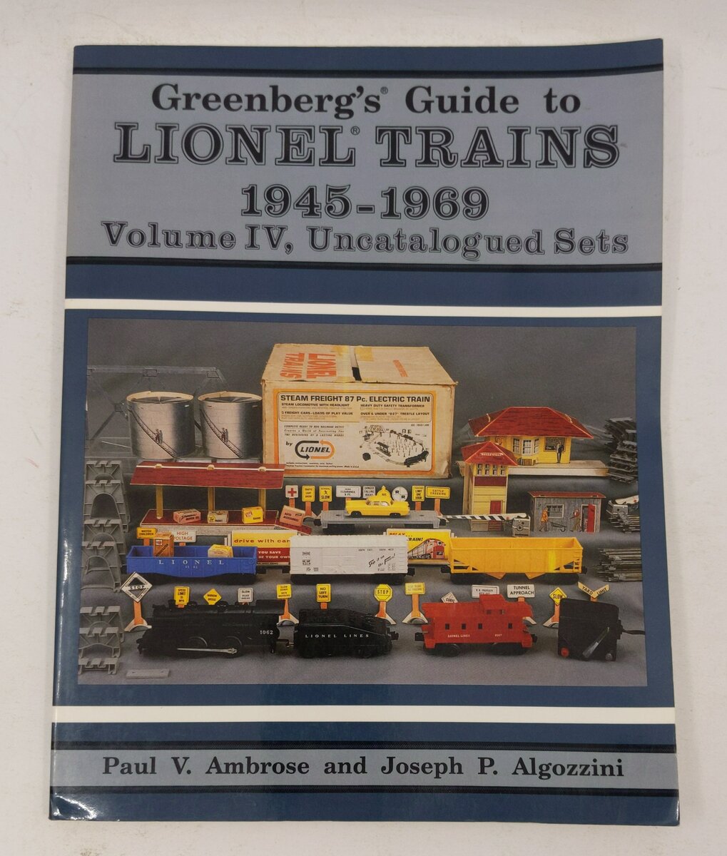 Greenberg's Guide to Lionel Trains 1945-1969 Paperback Book By Paul V. Ambrose EX
