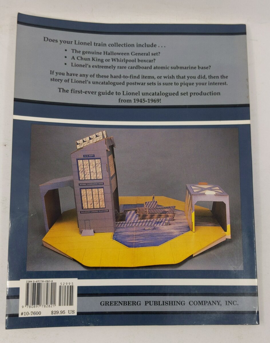 Greenberg's Guide to Lionel Trains 1945-1969 Paperback Book By Paul V. Ambrose EX