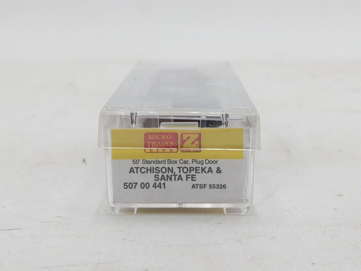 Micro-Trains 50700441 Z Atchison Topeka & Santa Fe 50' Plug Door Box Car #55326