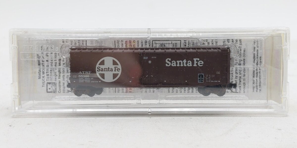 Micro-Trains 50700441 Z Atchison Topeka & Santa Fe 50' Plug Door Box Car #55326 LN/Box