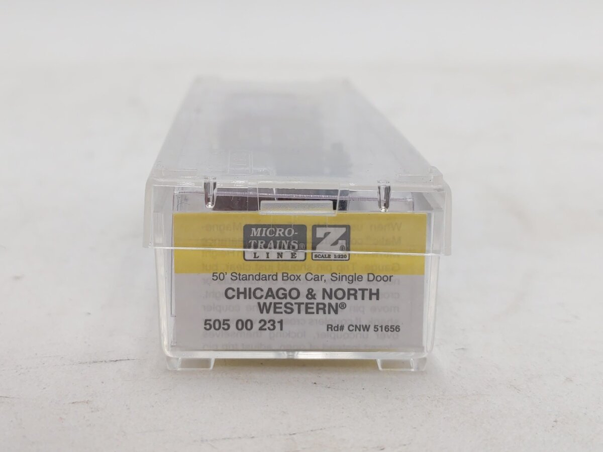 Micro-Trains 50500231 Chicago & North Western 50' Standard Boxcar #51656