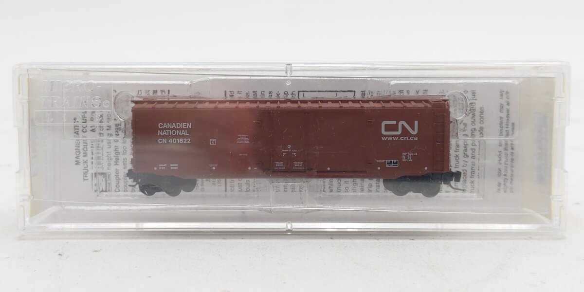 Micro-Trains 50700412 Z Canadian National 50' Standard Box Car #401822