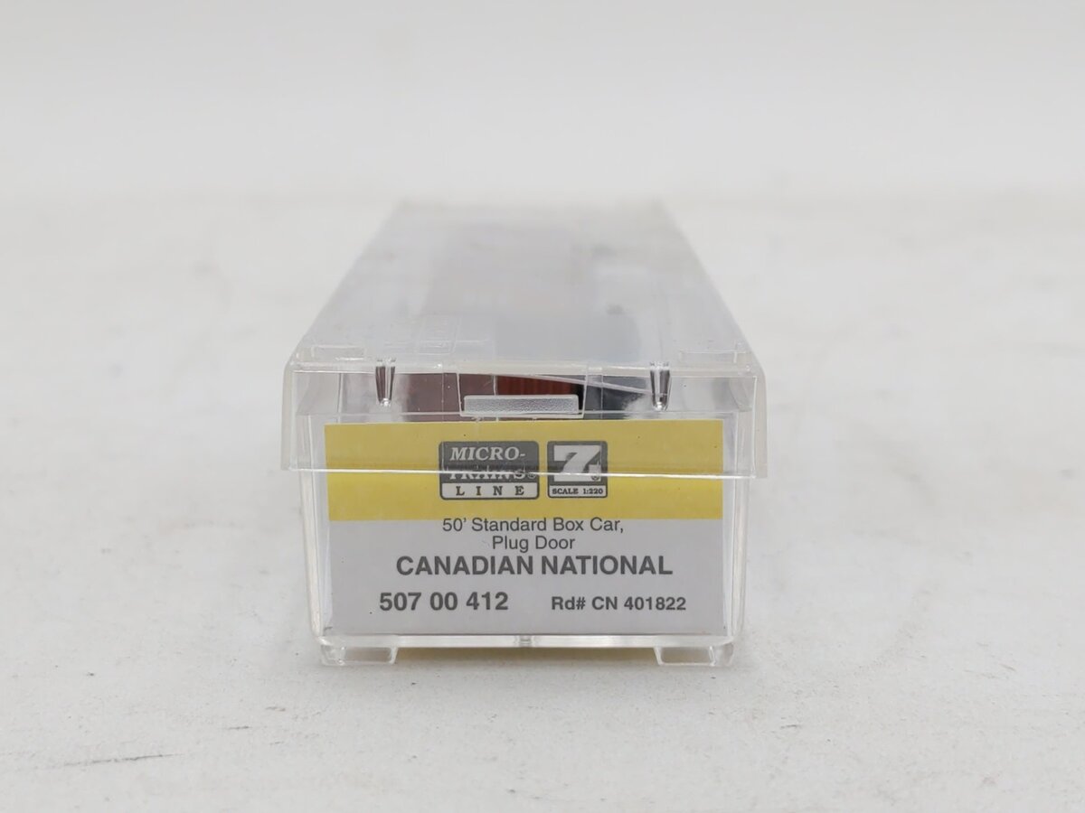 Micro-Trains 50700412 Z Canadian National 50' Standard Box Car #401822