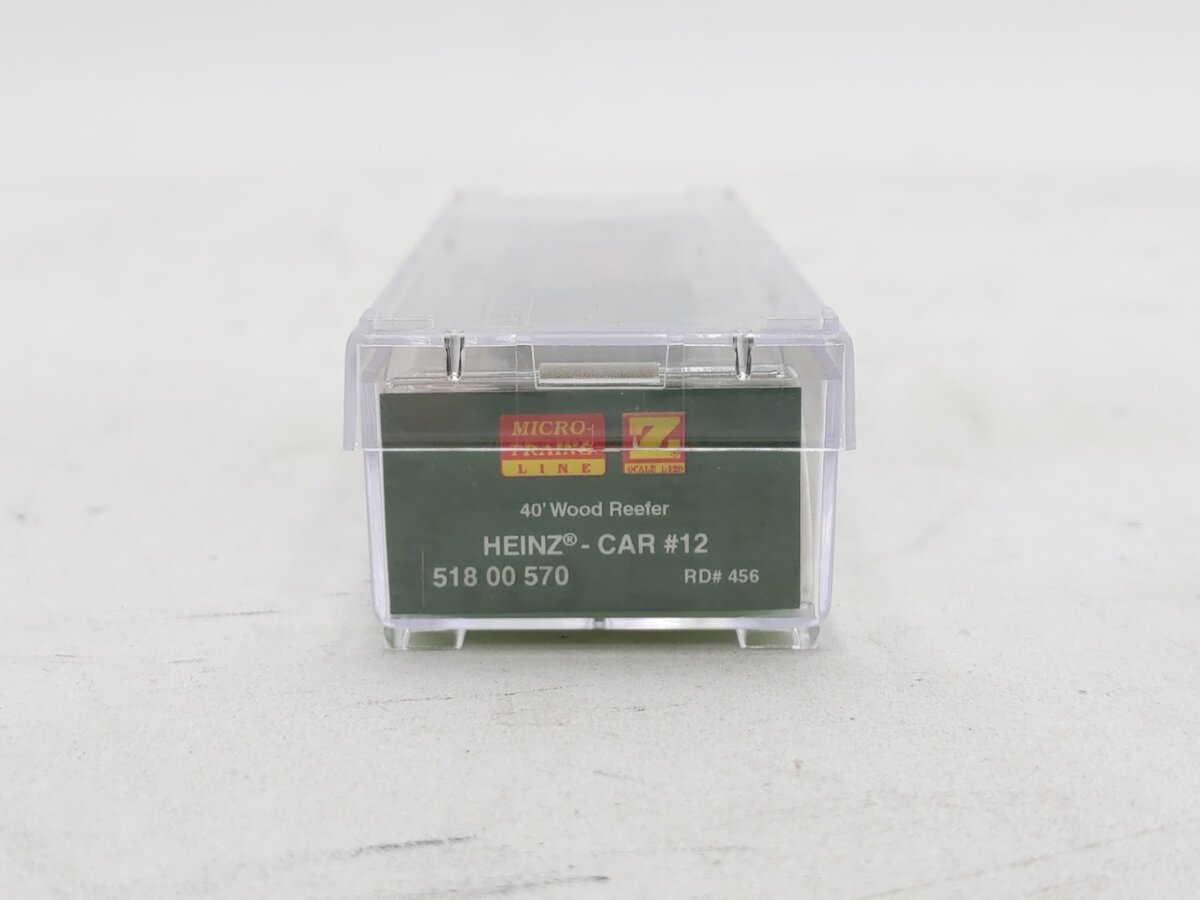 Micro-Trains 51800570 Z Heinz Series #12 40' Wood Sheathed Ice Reefer #456