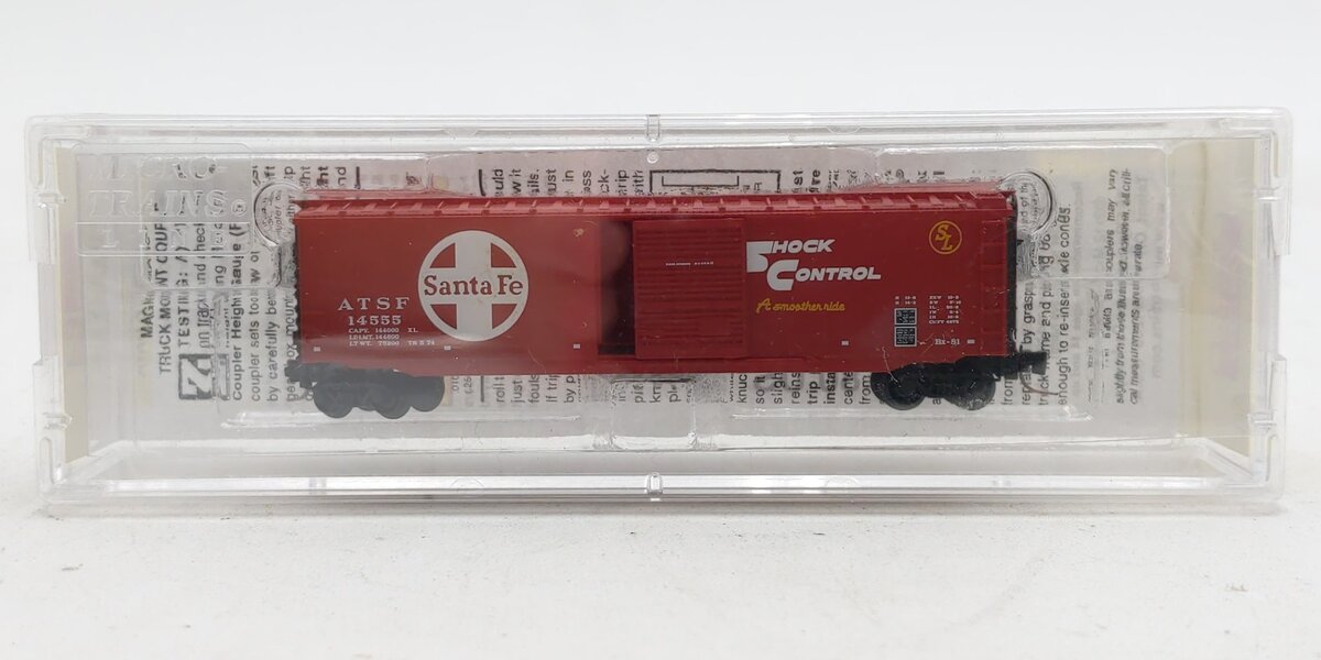 Micro-Trains 50500291 Z Atchison, Topeka & Santa Fe 50' Standard Box Car #14555