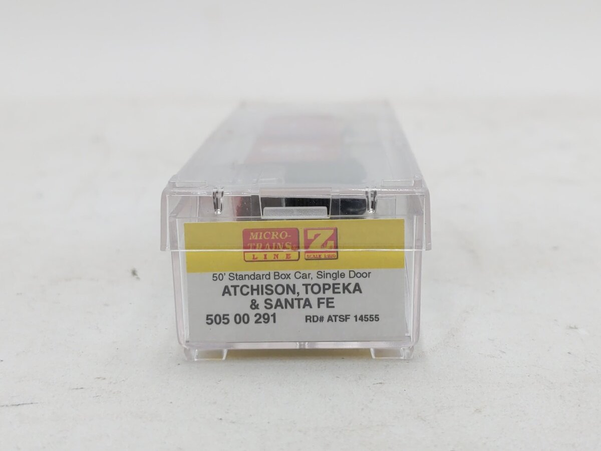 Micro-Trains 50500291 Z Atchison, Topeka & Santa Fe 50' Standard Box Car #14555