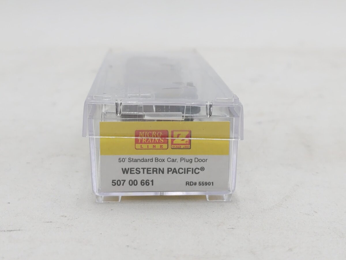 Micro-Trains 50700661 Z Western Pacific 50' Boxcar Feather #55901