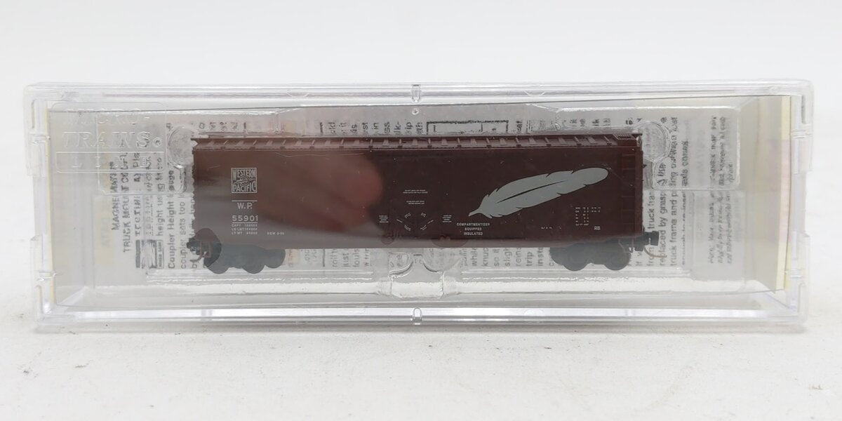 Micro-Trains 50700661 Z Western Pacific 50' Boxcar Feather #55901