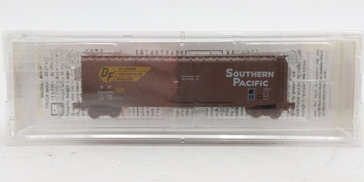 Micro-Trains 50700582 Z Southern Pacific 50' Plug-Door Box Car #661100