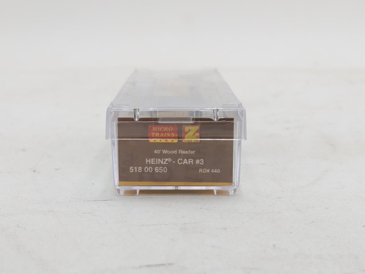 Micro-Trains 51800650 Z Heinz Series #3 40' Wood Sheathed Ice Reefer #440