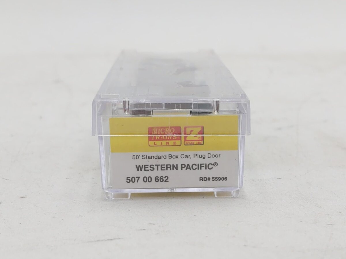 Micro-Trains 50700662 Z Western Pacific 50' Boxcar Feather #55906
