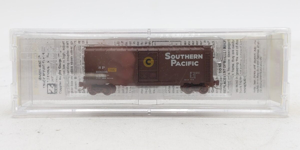 Micro-Trains 50000992 Z Southern Pacific 40' Box Car #606106