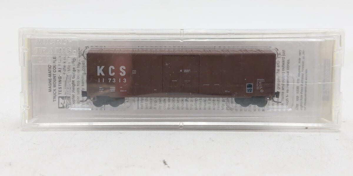 Micro-Trains 51100072 50' Boxcar Kansas City Southern #117313