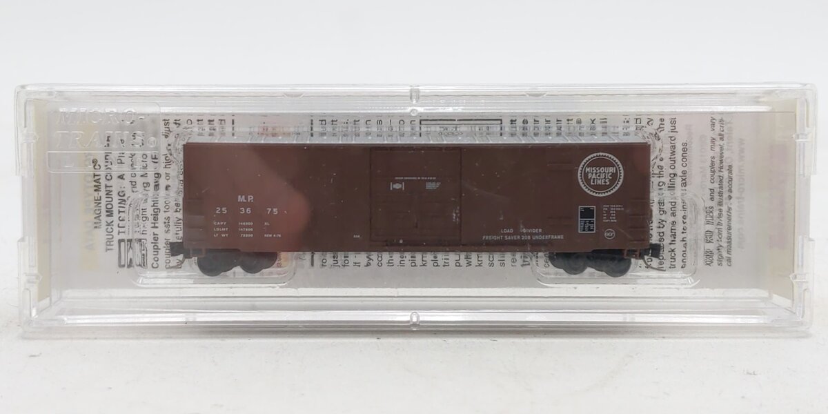 Micro-Trains 51100172 Z MP 50' Rib Side Box Car w/Plug Door #253675