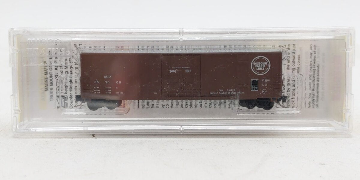 Micro-Trains 51100171 Z MP 50' Rib Side Box Car w/Plug Door #253668