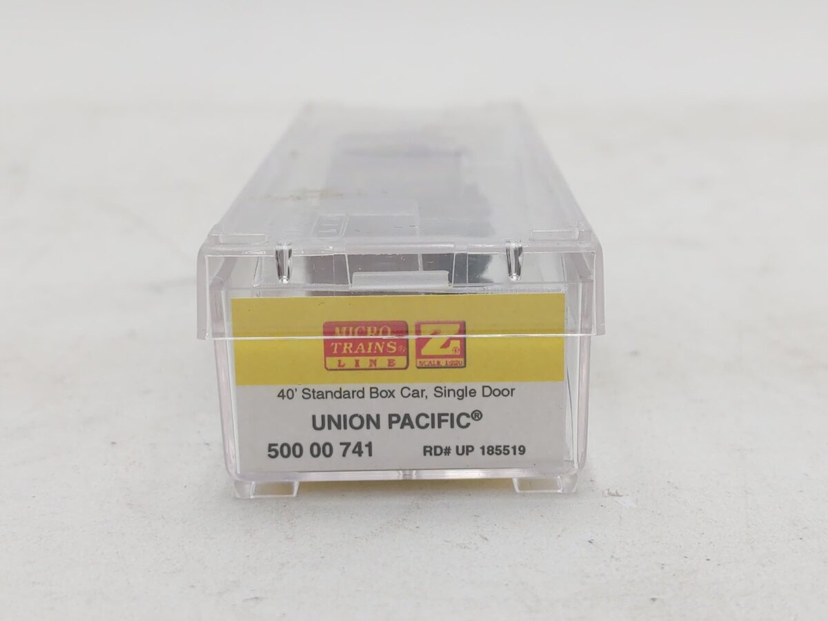 Micro-Trains 50000741 Z Union Pacific 40' Standard Single Door Box Car #185519