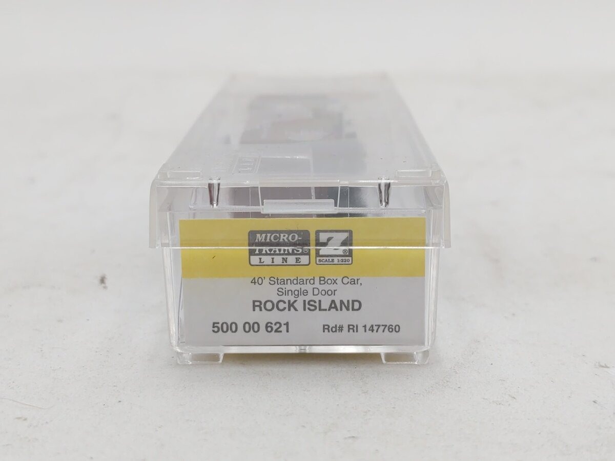 Micro-Trains 50000621 Z Rock Island 40' Standard Box Car Single Door #147760 LN/Box