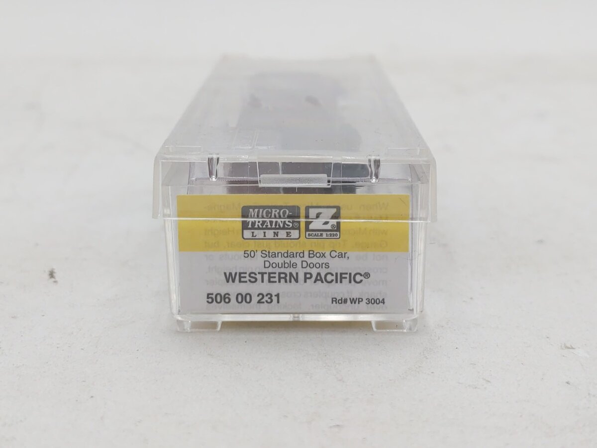 Micro-Trains 50600231 Z Western Pacific 50’ Standard Box Cars #3003